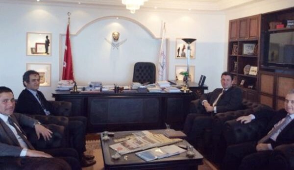 ULUPINAR RÖKTÖRÜ ZİYARET ETTİ