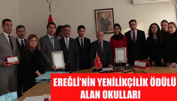 İŞTE YENİLİKÇİLİK ÖDÜLÜ ALAN OKULLAR