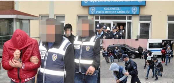 4 KİŞİ SERBEST, 16 TUTUKLU