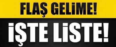 AKP ADAY MECLİS LİSTESİ BELİRLENDİ
