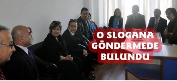 ERDOĞAN GÖNDERME YAPTI