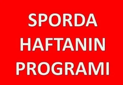20. HAFTA PROGRAMI
