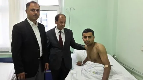 AKDENİZ’E GEÇMİŞ OLSUN ZİYARETİ