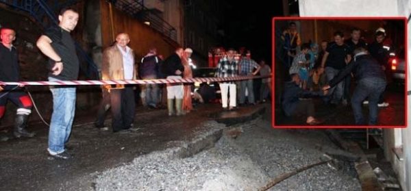 GÜLDERE’DE HEYELAN ARAÇ SÜRÜKLEDİ