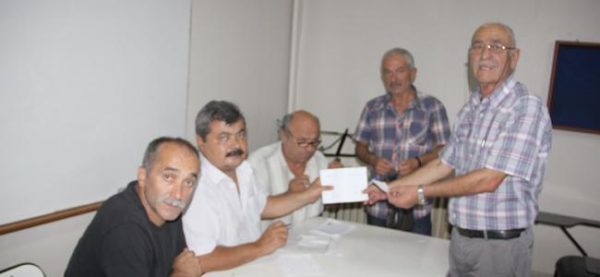 SPOR KULÜPLERİNE MALZEME VE 800 TL VERİLDİ