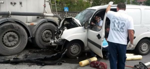 TIR’A ÇARPTI
