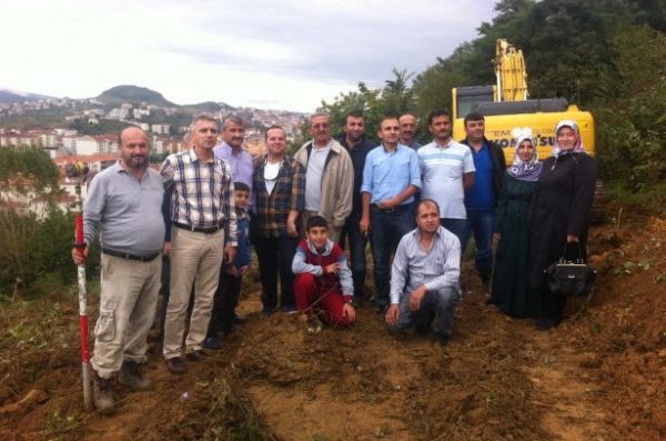 İLK KAZMA VURULDU
