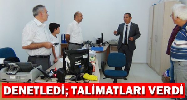 UYSAL DENETLEDİ