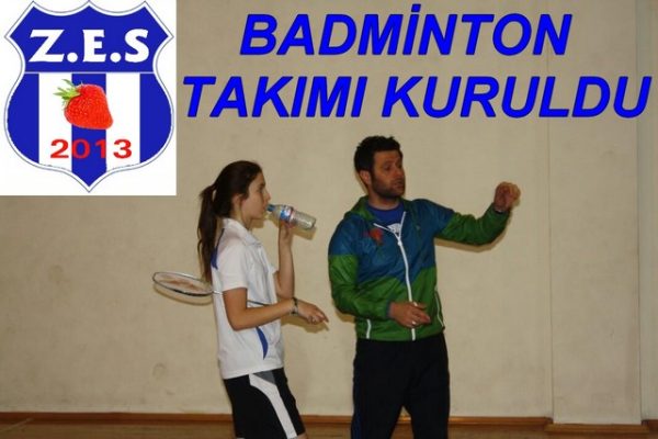 BADMİNTON TAKIMI KURULDU