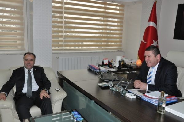 AKIN, TEKİN’İ ZİYARET ETTİ