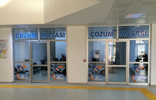 SORUNLAR ÇÖZÜLÜYOR ÇÖZÜM MASASI ÇALIŞIYOR