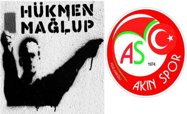 AKINSPOR HÜKMEN MAĞLUP