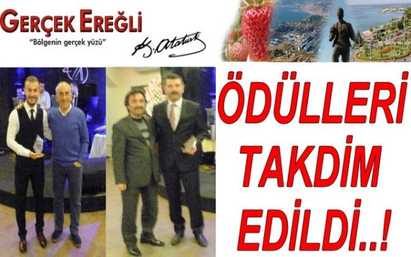 ÖDÜLLERİNİ ALDILAR..!
