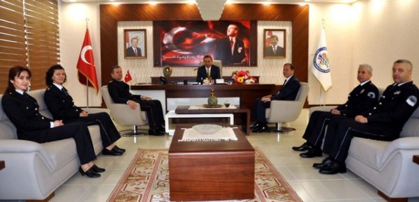 POLİS TEŞKİLATINDAN ZİYARET..!