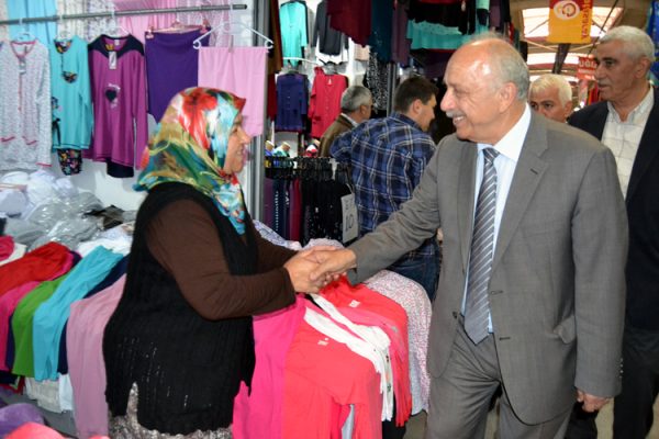 ÖZBAKIR EREĞLİ ESNAFINI GEZDİ..!