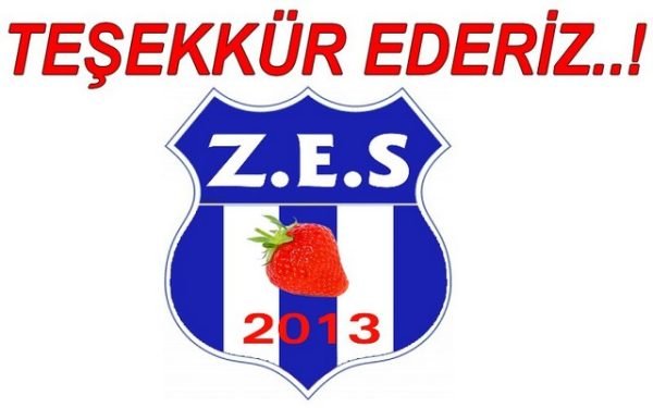 Z.E.S TEŞEKKÜR ETTİ..!
