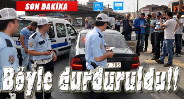 DUR İHTARINA UYMADI..!