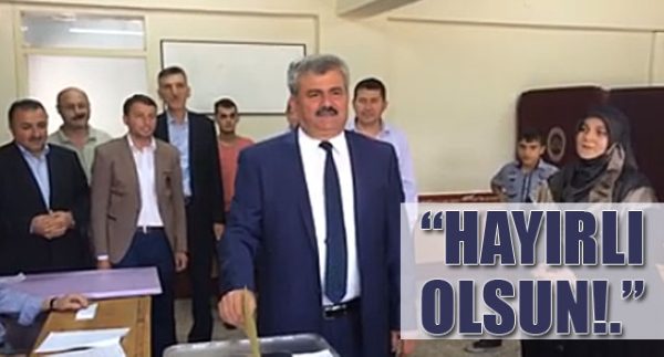 ÇATUROĞLU’NDAN HAYIRLI OLSUN TEMENNİSİ..!