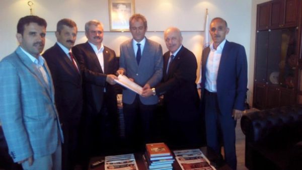 REKTÖRE TESLİM EDİLDİ..!