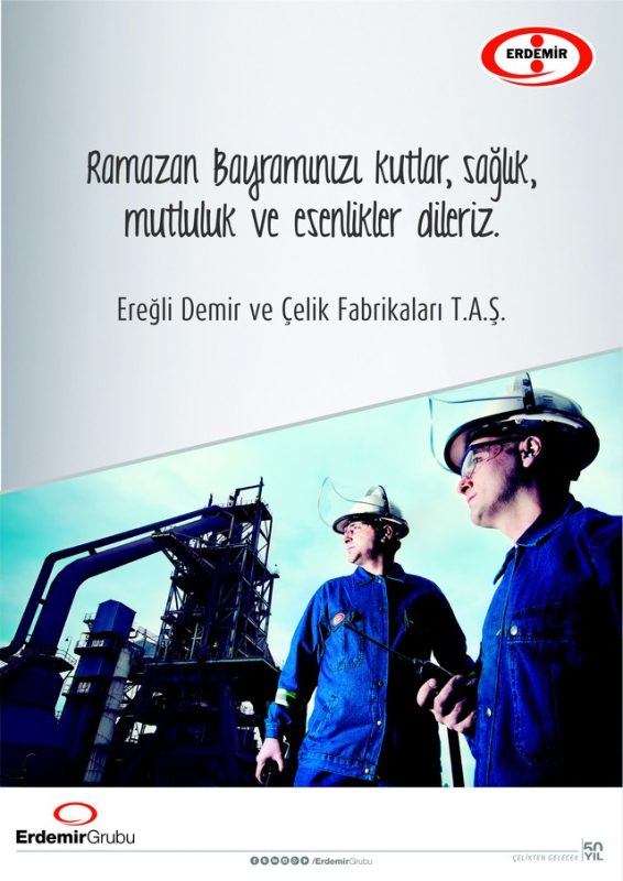 ERDEMİR RAMAZAN BAYRAMINI KUTLADI..!