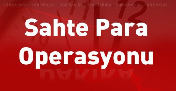 KDZ EREĞLİ’DE SAHTE PARA OPERASYONU..!