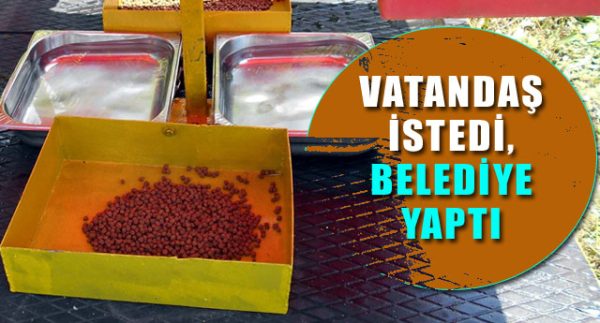 BELEDİYE DUYARSIZ KALMADI..!