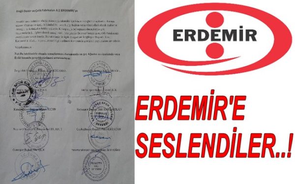 ERDEMİR DUYARSIZ KALMAZ..!