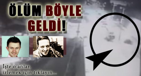 KAZA ANI GÜVENLİK KAMERASINDA