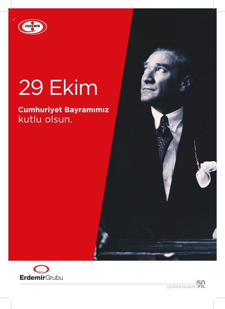 ERDEMİR CUMHURİYET BAYRAMINI KUTLADI