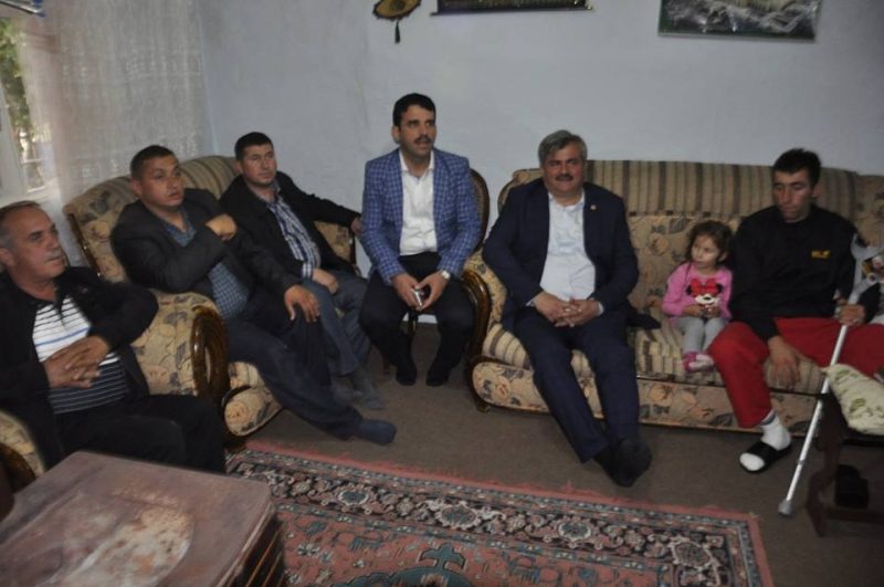 ÇATUROĞLU, GAZİYİ ZİYARET ETTİ