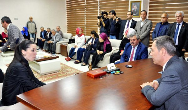 UYSAL’I MAKAMINDA ZİYARET ETTİ..!