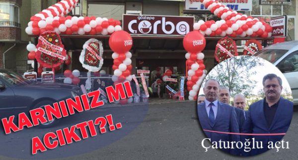 AÇILIŞINI ÇATUROĞLU YAPTI..!