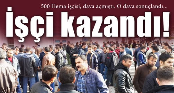 İŞÇİ HAKLI ÇIKTI..!