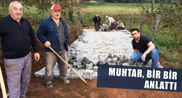 KÖYDE ÇALIŞMALAR SÜRÜYOR