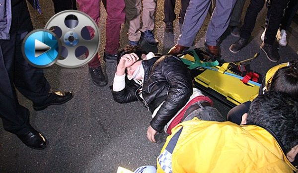 MOTOSİKLET ÇARPTI..!