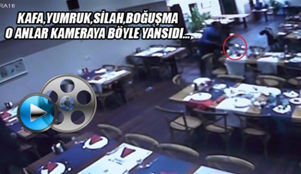 OLAY ANI GÜVENLİK KAMERASINDA..!