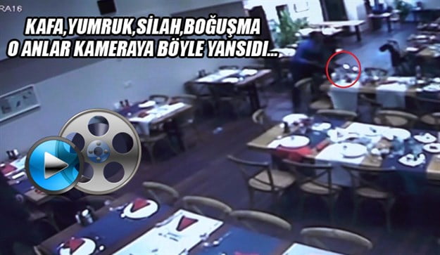 OLAY ANI GÜVENLİK KAMERASINDA..!
