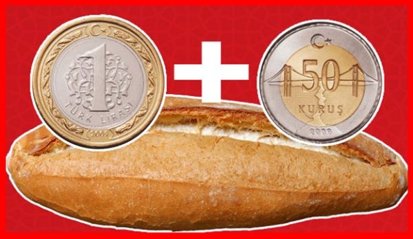 EKMEK 1,5 TL OLDU..!