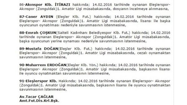 ELEŞLERSPOR İÇİN DURUM CİDDİ..!