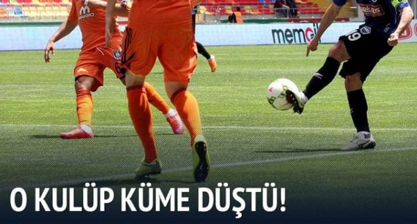 O KULÜP KÜME DÜŞTÜ..!