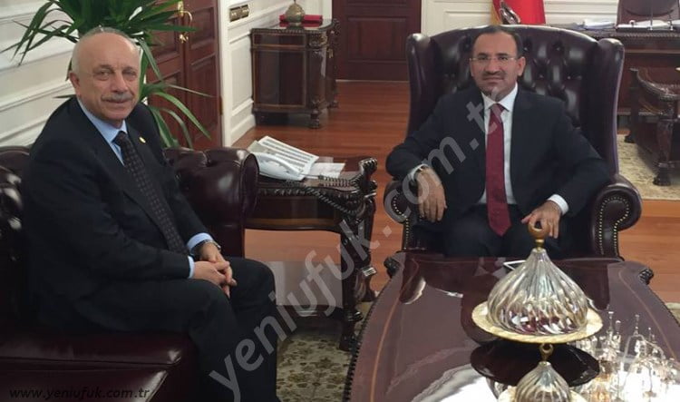 ÖZBAKIR, BAKAN BOZDAĞ İLE GÖRÜŞTÜ..