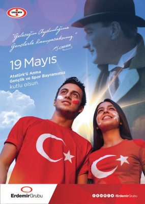 ERDEMİR’DEN 19 MAYIS KUTLAMASI.