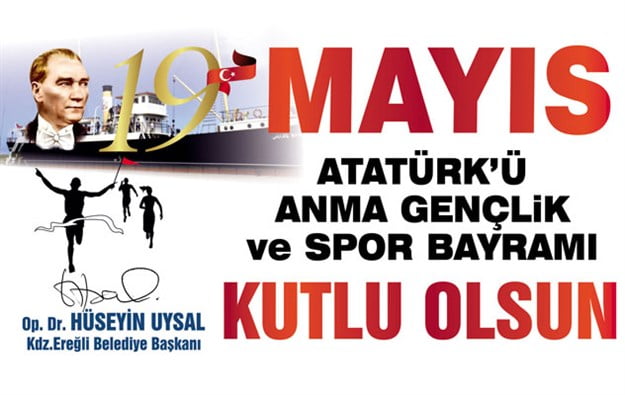 UYSAL 19 MAYIS’I KUTLADI