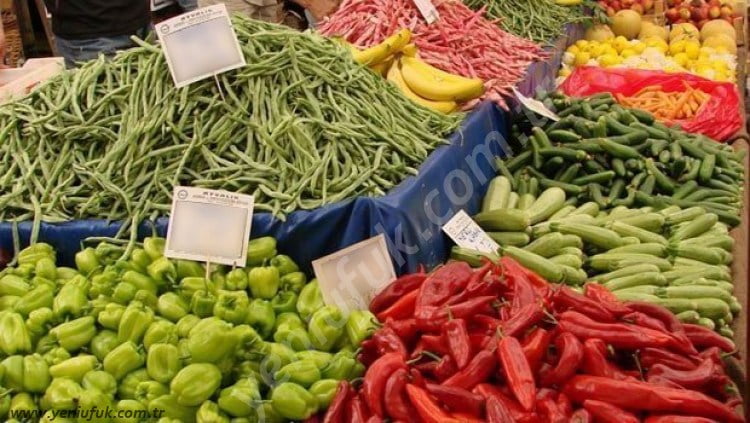 GIDA FİYATLARI AYLIK YÜZDE 0.56 ORANINDA GERİLEDİ