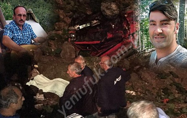 ŞARAMPOLE DEVRİLDİ; 1 ÖLÜ 1 YARALI