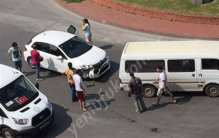 KAZA YAPTI, ŞOKA GİRDİ..