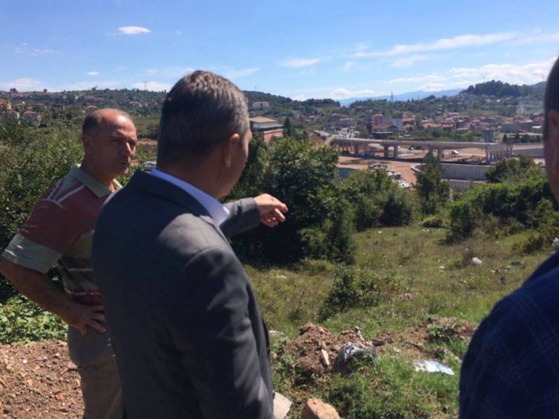 BAŞKAN UYSAL YERİNDE İNCELEDİ..