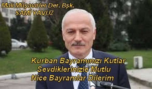 SAMİ YAVUZ BAYRAM MESAJI…