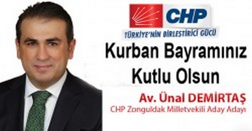 AV. ÜNAL DEMİRTAŞ BAYRAM MESAJI…