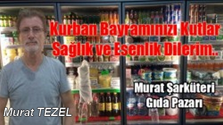 MURAT TEZEL BAYRAMINIZI KUTLAR…
